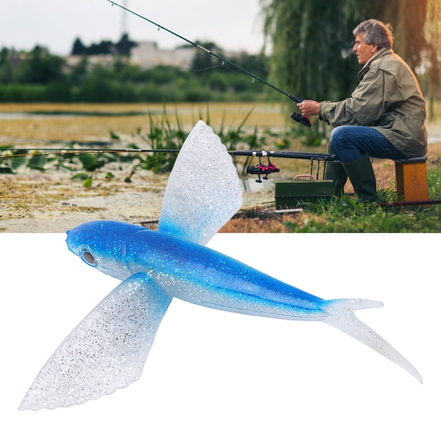 Spptty Flying Fish Lure, Shining Fishing Bait For Seawater