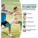 thumbnail image 3 of Rodilleras Modvel (2 unidades) para mujer y hombre: rodilleras de compresión para entrenamiento, alivio del dolor de rodilla, soporte articular para ligamento cruzado anterior (LCA), artritis y desgar, 3 of 5