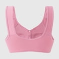 thumbnail image 3 of Njagoc3 Wireless Bras for Women Plus Size Front Button Wide Straps Seamless Comfortable Everyday Daily Bra, 3 of 5