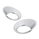 thumbnail image 3 of Front Fog Light Cover for Toyota 2020 2021 for Corolla Cross ABS Chrome, 3 of 5