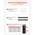 thumbnail image 5 of Garage Door Torsion Springs Pair of 0.218 x 2 x 26 inch with Winding Bars, 5 of 10