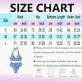 thumbnail image 3 of KPOPLK 2 Piece Women's Solid Bikini Set High Waisted Swimsuit Tummy Control Swimwear Halter V Neck Ruched Bathing Suit(L,Green), 3 of 9