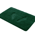 thumbnail image 2 of Yafa Home Fashion 2 Piece Solid Microfiber Soft Bathroom Rug Set, Non-Slip TPR Backing, 2 of 6