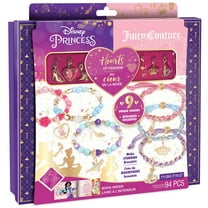 Disney Princess x Juicy Couture: Hearts of Fashion DIY Bead Jewelry Kit- Create 6 Bracelets, 9 Charms, Ages 8