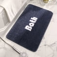 thumbnail image 5 of Fiudx Ofertas Flash Del Día Solo En Línea Alfombras De Baño, Alfombras De Baño De Microfibra Suaves Y Absorbentes, Alfombra De Ducha Antideslizante, Lavar A Máquina En Seco, Alfombrillas De Baño Para, 5 of 5