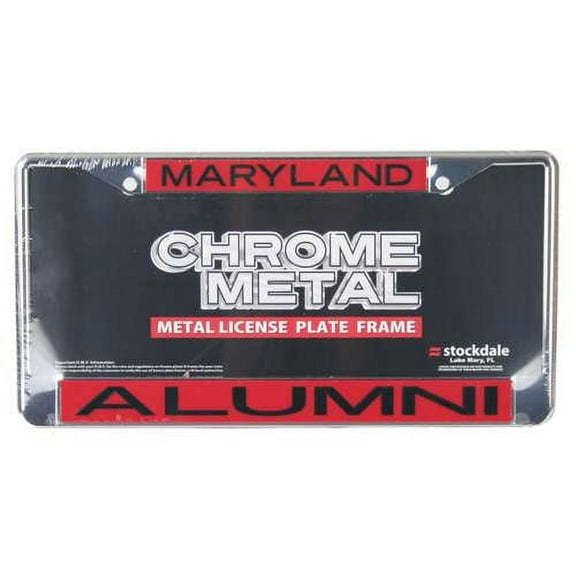 Maryland Terrapins Metal Alumni Inlaid Acrylic License Plate Frame