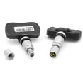 thumbnail image 1 of 4 Pcs Moniteur de Pression des Pneus Sans Fil Intégré Bluetooth-compatible 5.0 TPMS Compatible pour Android Ios Noir+argent, 1 of 5