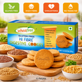thumbnail image 2 of Wheafree Biscuits Digestifs Sans à Haute Teneur en Fibres 200 g – Biscuits Multigrains Sans Gluten, Collation Santé Riche en Fibres, Biscuits Sans Blé pour l'Heure du Thé, Végétarien, 2 of 8