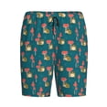 thumbnail image 4 of Fotbe Frog and Mushrooms Pajama Shorts for Men, Men's Pajama Bottoms, Sleepwear,Short Pajama Pants-Large, 4 of 9
