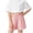 Pink, variant on Cotton Shorts for Girls Comfy Casual Active Indoor Loungewear Elastic Waist Shorts Lightweight Comfy Breathable Summer Shorts Blue 3-4 Years