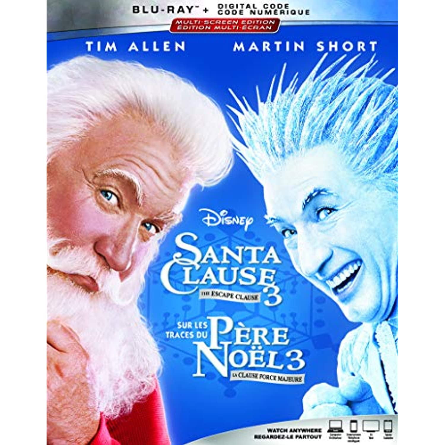 SANTA CLAUSE 3, la: la CLAUSE d'Échappement [Blu-ray] (Bilingue)