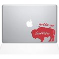 thumbnail image 1 of The Decal Guru Gotta Go Buffalo MacBook Decal Vinyl Sticker - 15" MacBook Pro (2016 & Newer) - Red (1072-MAC-15X-DR), 1 of 1