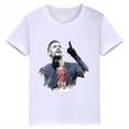 thumbnail image 3 of Camiseta de algodón blanca informal de verano con estampado de avatar de Neymar para niños y niñas, camiseta deportiva de manga corta, 3 of 5