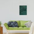 thumbnail image 2 of Contemporary Black Abstract Leaves Canvas Wall Art Ideal for Living Room, Bedroom & Family Wall Décor, Modern Style, 12X16 inches, 2 of 7