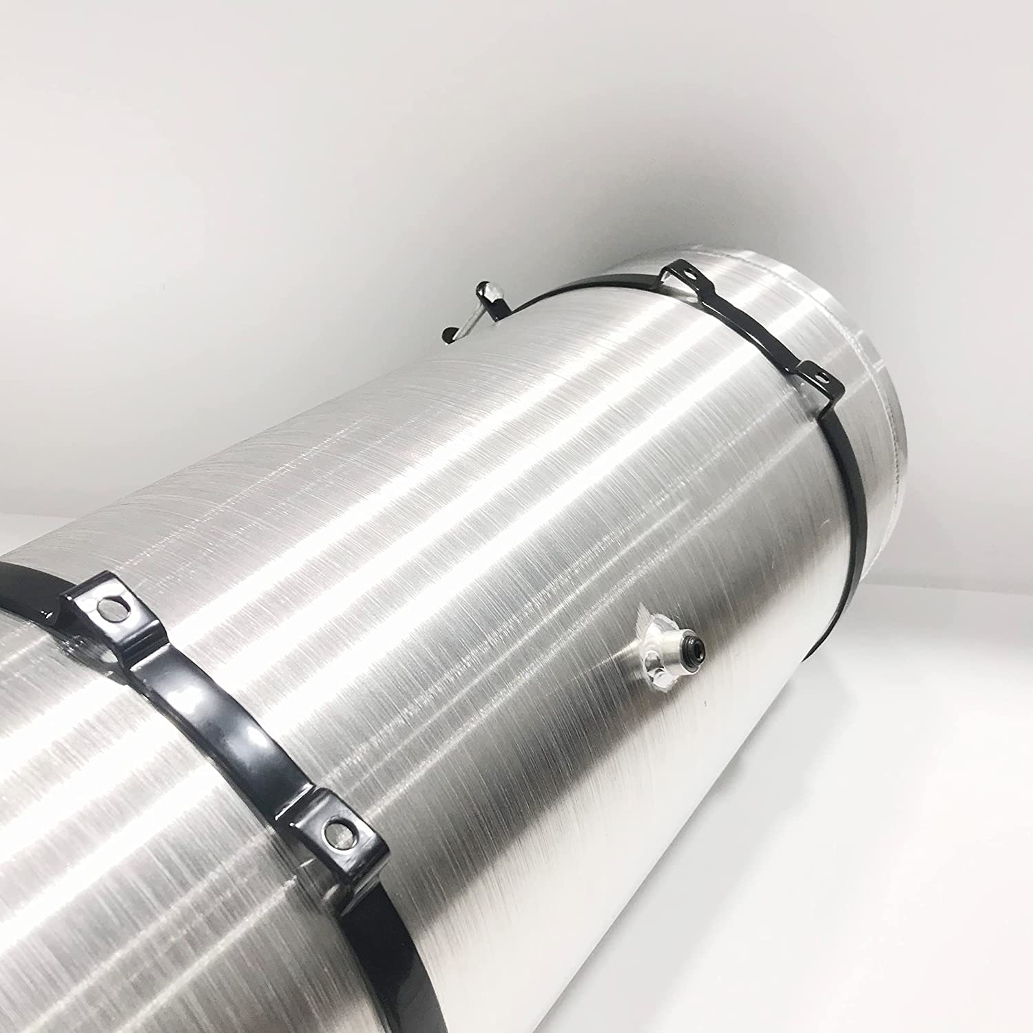 JSD AUTO PARTS 15 7/8 Gallon 12'' x33" 3/8NPT Outlet End Fill Gas Fuel Tank Spun Aluminum --Off-road mini bike,go kart