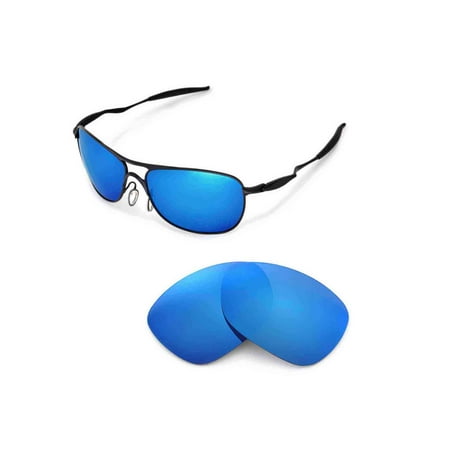 Walleva Ice Blue Polarized Replacement Lenses for Oakley New Crosshair (2012 or later) Sunglasses