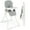 Gray, variant on OLAKIDS Baby High Chair, Quick Folding Portable Highchair for Babies and Toddlers with Adjustable Footrest Removable Dishwasher Tray PU Seat, Compact Highchairs for Baby Age 6-36 Months