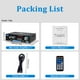 thumbnail image 5 of Amplificador de audio estéreo WOOPKER AK35 200W Bluetooth 5.0, 5 of 7