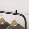 thumbnail image 4 of Perchero con Ruedas y Estantes , Perchero para Ropa con Repisas y Zapatera con Estructura Metálica Multifuncional, 4 of 7