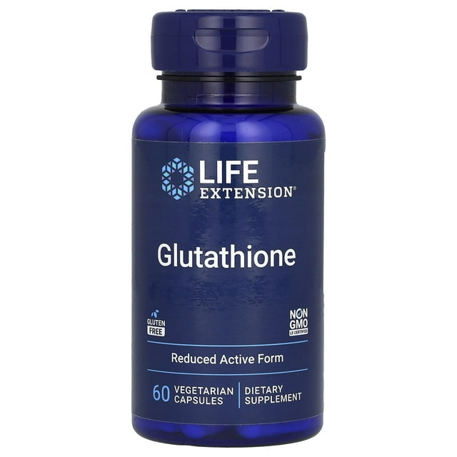 LIFE EXTENSION | Glutathione | 60 Cápsulas Vegetales