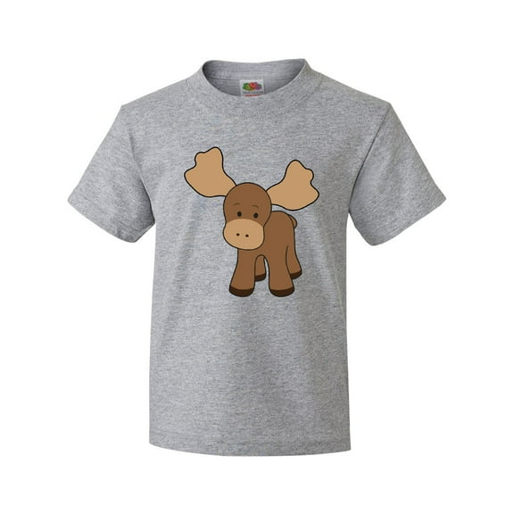 Inktastic Cute Moose Youth T-Shirt