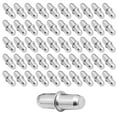 thumbnail image 2 of XISAOK 50 Pieces Shelf Pegs Pins Fixed Table Shelf Bracket for Cabinets Bookshelf, 2 of 10