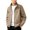 Coffee, variant on Men's Stand Collar Sun Jacket Lightweight Hooded Pullover Breathable Outdoor Coat For Spring Summer Fishing Travel Daily Wear