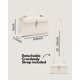 thumbnail image 5 of Monederos de mano Apryl White PU Leather para mujer, 5 of 6