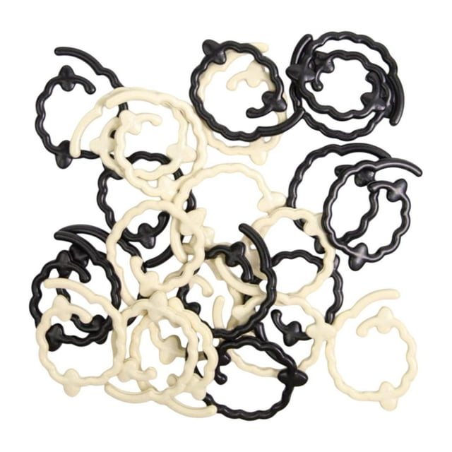 segolike 24 Pieces Crochet Stitch Markers Crochet Clips Modern Multi Color Easy Carrying Sheep