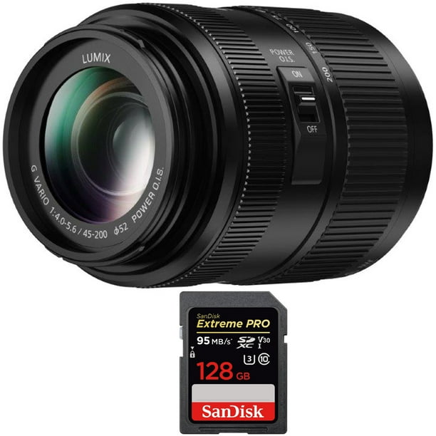 Panasonic Lumix G Vario 45 0mm F4 0 5 6 Ii Mirrorless Lens H Fsa450 With Sandisk Extreme Pro Sdxc 128gb Uhs 1 Memory Card Walmart Com Walmart Com Panasonic Lumix G Vario 45 0mm F4 0 5 6 Ii Mirrorless Lens H Fsa450 With Sandisk Extreme Pro Sdxc 128gb Uhs 1 Memory Card Walmart Com Walmart Com