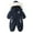 A-Dark Blue, variant on SILVERCELL 9M-3T Toddler Baby Girls Boys Winter One Piece Snowsuits Overalls Ski Suits Waterproof Coats Jackets Jumpsuits