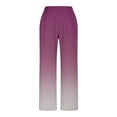 thumbnail image 2 of Aofany Pants for Women with Pockets Linen Pants Comfy Elastic Waist Lounge Pants Lightweight Lady Pull on Pants Trousers, 2 of 5