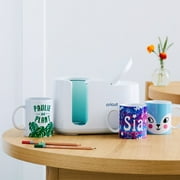Cricut Mug Press Starter Bundle with 4 Blank Mugs Kit