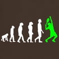 thumbnail image 3 of CafePress - Tennis Evolution (Green) T Shirt - Men's Classic Graphic Cotton T-Shirt, 3 of 4