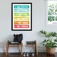 thumbnail image 3 of Art.com Rainbow Brave 1 Art Print by Kimberly Allen, Black Frame Wall Art, 32" x 44", 3 of 5