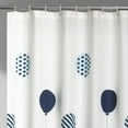 thumbnail image 2 of Flying Balloon Shower Curtain, Blue, 72" x 72", 2 of 4