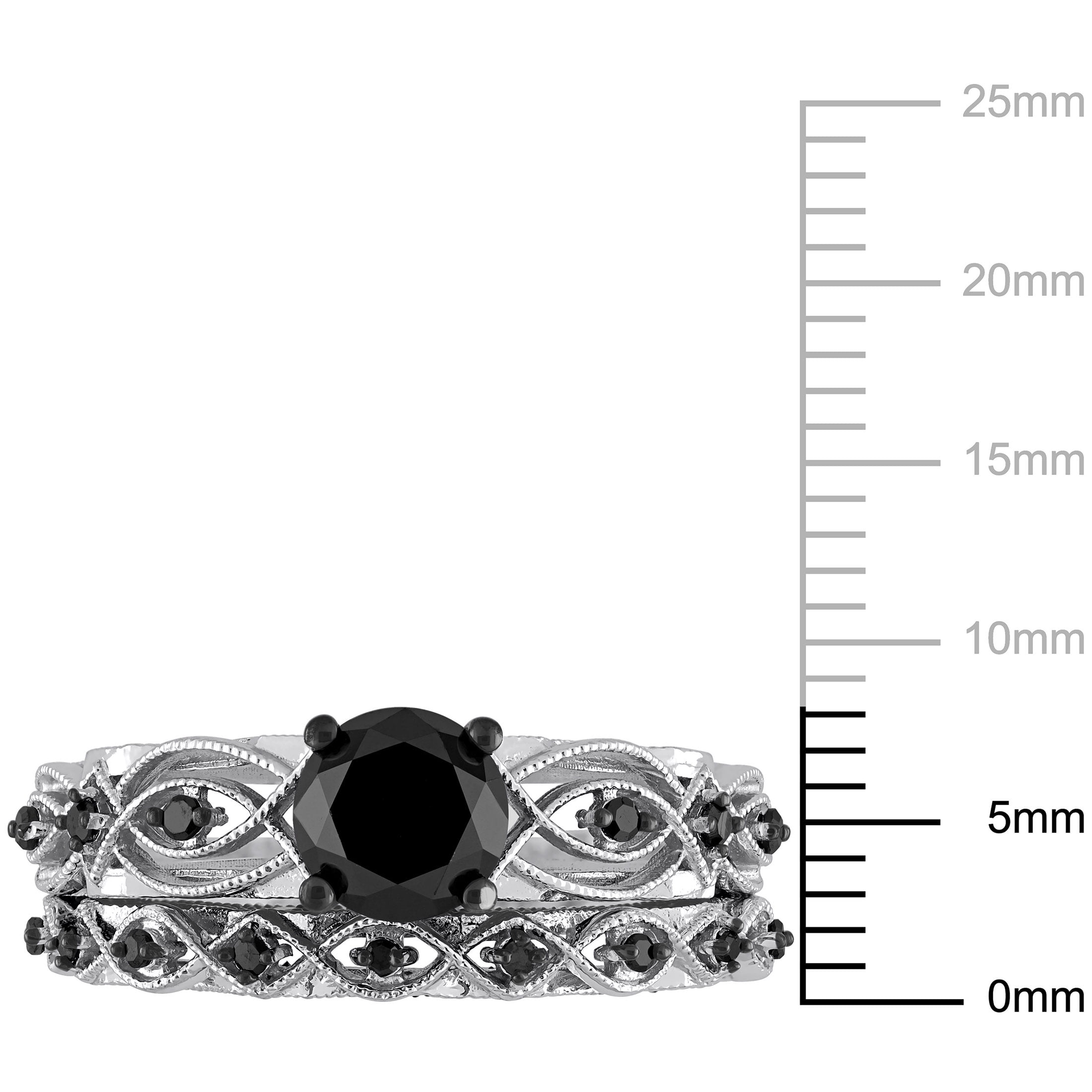 Everly Women's Diamond 10k White Gold Bridal Set