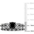 thumbnail image 3 of Everly Women's Diamond 10k White Gold Bridal Set, 3 of 10