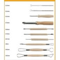 thumbnail image 2 of Kit de Sculpture Citrouille 15 Pcs Outils de Coupe Professionnels en Acier Inoxydable Ensemble de Couteaux de Sculpture, 2 of 2