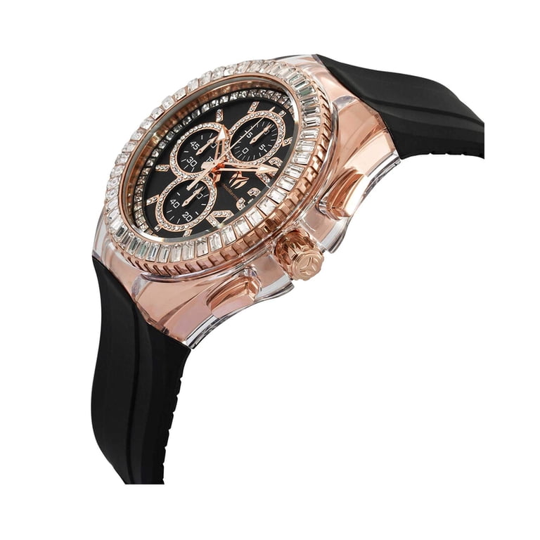 Technomarine Cruise Chronograph Quartz Black Dial Men display picture 1