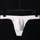 thumbnail image 1 of Tanga de hombre de cintura baja sexy de seda de hielo fina de una sola pieza sin costuras 3D convexo ropa interior sexy para hombres, 1 of 4