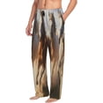 thumbnail image 6 of Xecao Horses running Men's Straight Lounge Pajama Pants - The Ultimate in Comfortable Sleepwear-X-Large, 6 of 6