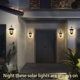 thumbnail image 5 of Farol Solar Colgante para Exteriores, Impermeable, Parpadeante, para Jardín, para Iluminación Exterior de Vallas y Porches., 5 of 5