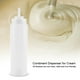 thumbnail image 5 of Botellas exprimibles para condimentos, 720 ml, 10 piezas, botellas exprimibles de pláshico pe para salsas, botellas exprimibles con boquilla estrecha para salsa, acite, crema,, 5 of 7