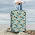 thumbnail image 7 of Rateoe Colorful Pugs Printed Luggage Cover, Suitcase Protector Fits 18-32 Inch Luggage-Large, 7 of 7