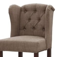 thumbnail image 4 of Jodi Tufted Wing Counter Stool Taupe, 4 of 5