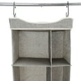 thumbnail image 3 of Better Homes & Gardens 5-Tier Hanging Closet Storage Organizer Dividers for Shoes and Clothes, 10-Compartments, Polyester & Cotton, 3 of 11