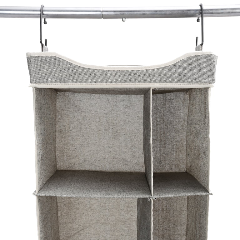 5-Tier Hanging Closet Organizer with 10 Compartments photo 3