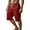 Red, variant on CQONEPT Mens Casual Shorts Cotton Athletic Workout Shorts Lounge Bermuda Drawstring Sweat Shorts with Pockets Red M