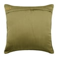 thumbnail image 3 of Pillow Case With Zipper, Decorative Beige 24"x24" (60x60 cm) Euro Pillow Covers, Jacquard Fabric Euro Size Pillow Covers, Striped Pattern Contemporary Style - Parched Earth, 3 of 3
